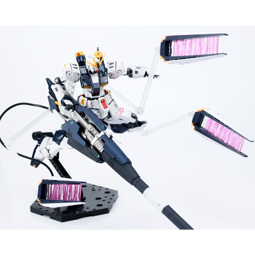 Phụ kiện lắp ráp mô hình 1/144 Hyper Mega Bazooka launcher cho RG Hi-Nu / Nu / Hi Nu Effect wing