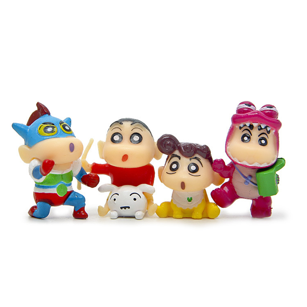 Set 8 Mô Hình Nhân Vật Hoạt Hình Shin-Chan Đáng Yêu