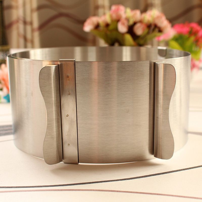 Khuôn ring mousse tròn thay đổi kích thước