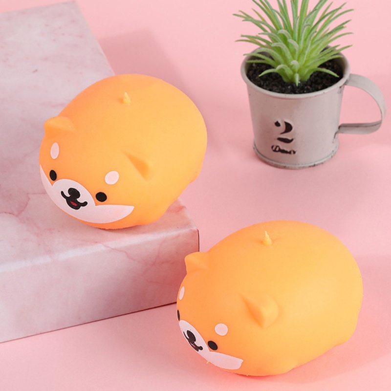 Đồ Chơi Bóp Hình Chó Shiba Dễ Thương Giúp Giải Tỏa Căng Thẳng