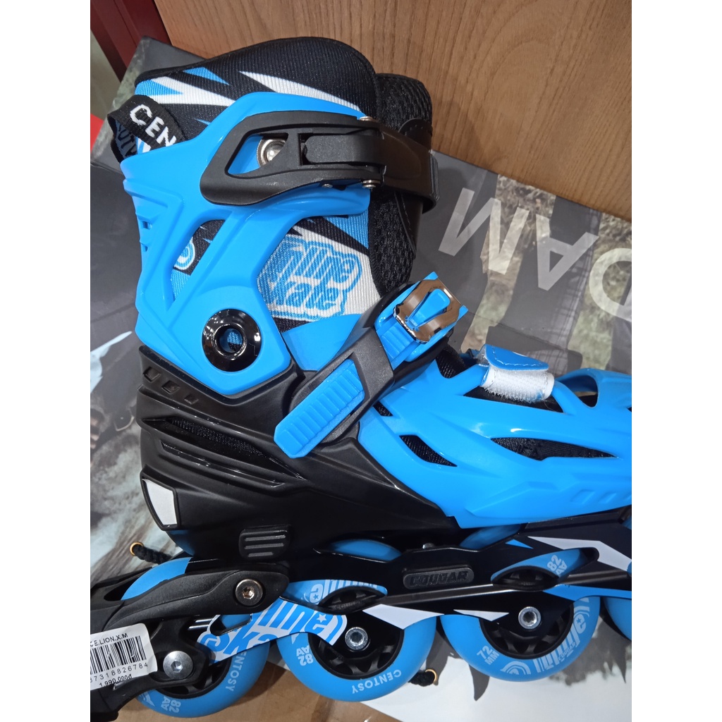 Giày Patin Trẻ Em Cougar-Centosy Lion Cao Cấp Có Nút Điều Chỉnh Size, Có Khóa Bánh Điều Chỉnh Tốc Độ Dễ Dàng Sử Dụng