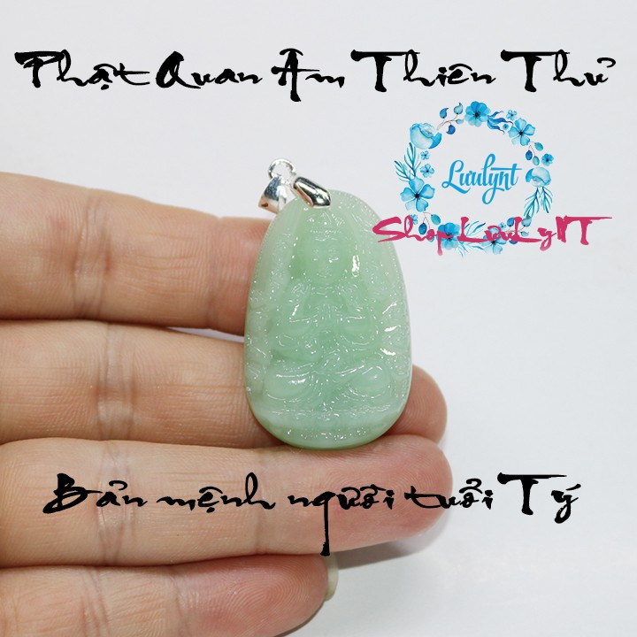 Mặt phật Bất Động Minh Vương size nhỏ 3.7cm x 2.4cm - Bản mệnh người tuổi dậu nhiều màu