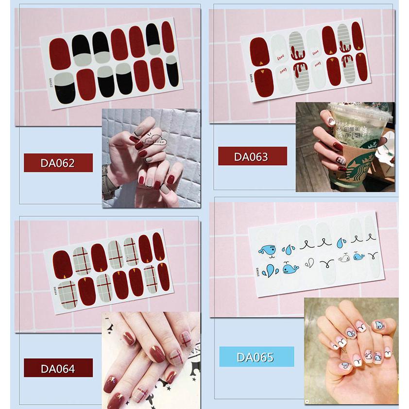 Miếng dán móng tay kiểu dáng dễ thương Bioaqua