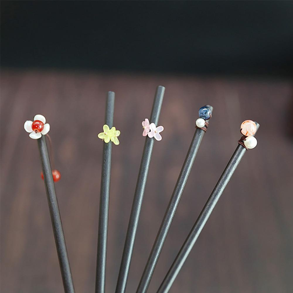 Trâm Cài Tóc Bằng Gỗ Phong Cách hanfu Cổ Điển Thanh Lịch Cho Nữ Fisher1