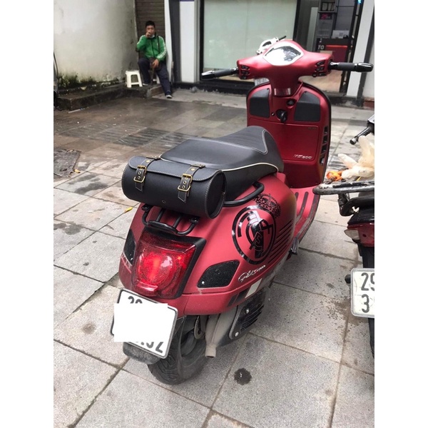 Túi trống treo xe motor classic -
