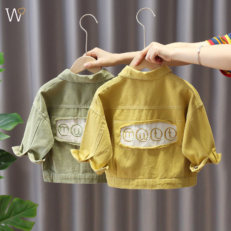 Áo Khoác Kiểu Hàn Quốc Thời Trang Mùa Thu Cho Bé Trai