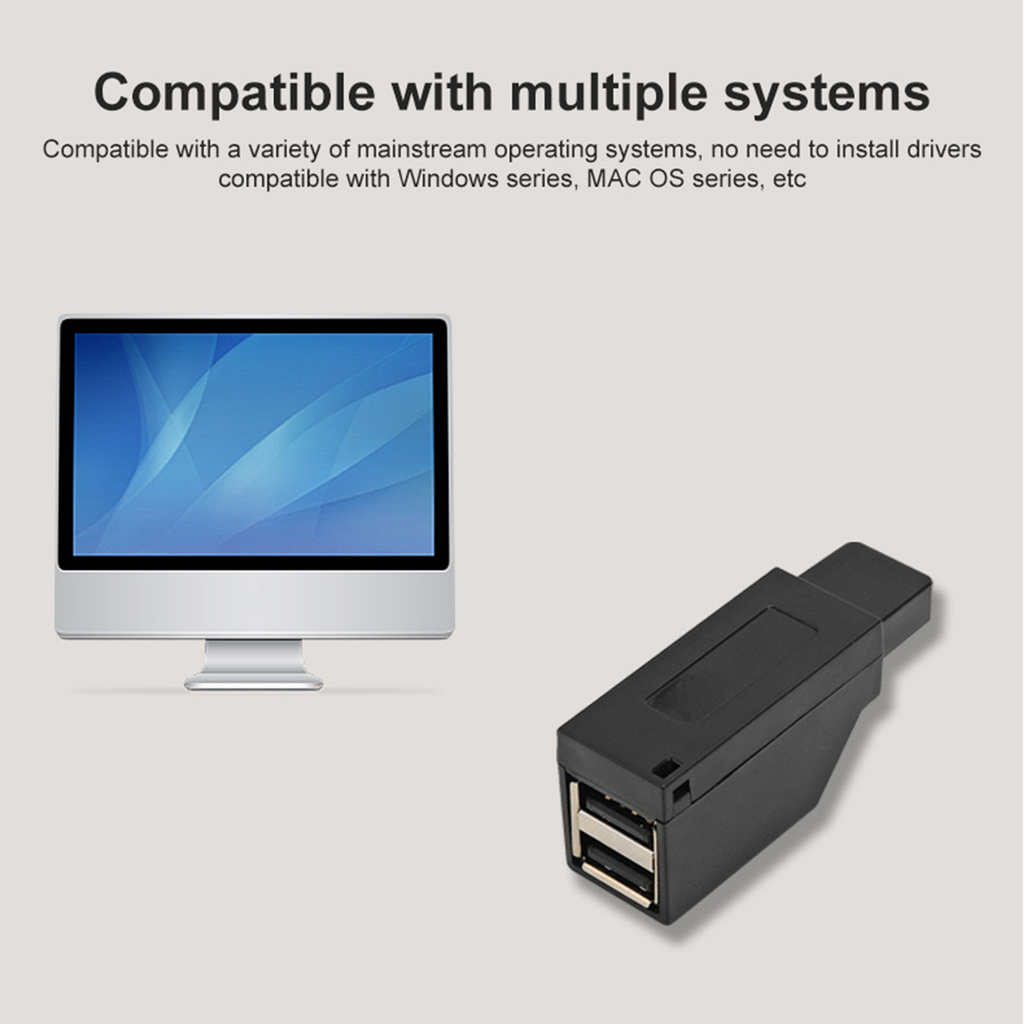 Cáp Chia 3 Cổng Usb 2.0 / 3.0 Cho Laptop / Máy Tính