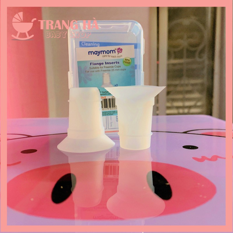 🔥𝑫𝑬𝑨𝑳 𝑯𝑶𝑻🔥 Combo 2 Đệm Giảm Size Cup Và Phễu Hút Sữa Mama Choice Size 17mm/19mm/21mm