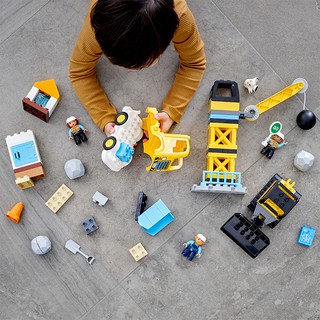 Mô hình LEGO City 60076 - Công trường phá dỡ