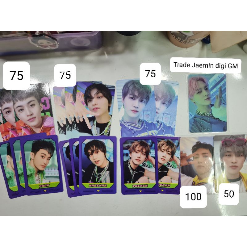 Lẻ ảnh thẻ, card các thành viên NCT Dream và NCT 127