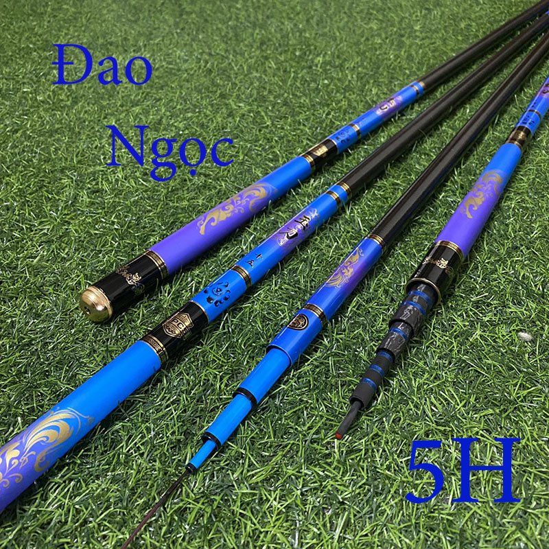 ĐAO NGỌC 5H đến từ NSX TPC5 dòng cần nội địa vân carbon xoắn lóng gốc thế hệ mới nổi bật