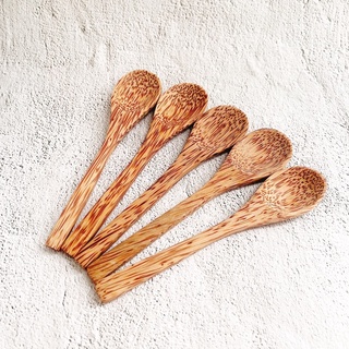 Bộ 5 thìa gỗ dừa loại 1 dài 16cm