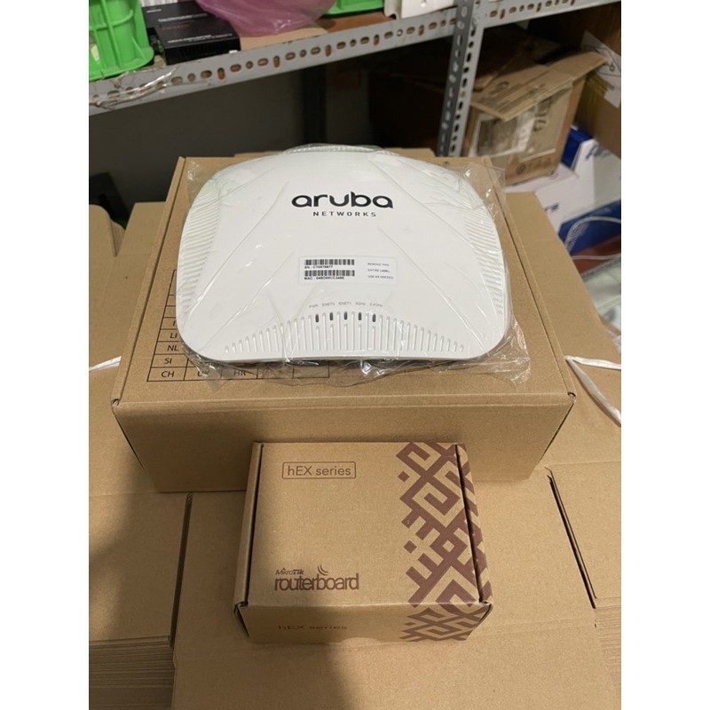 [Mã 155ELSALE giảm 7% đơn 300K] Combo bộ sản phầm Router Mikrotik 750Gr3 mới và Aruba 225 hàng qua sử dụng