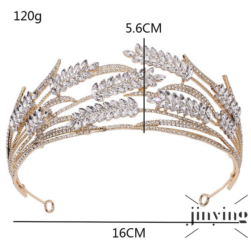GETNOIVAS Vương Miện Đính Đá Sang Trọng Cho Cô Dâu Nổi Bật Ngày Quan Trọng