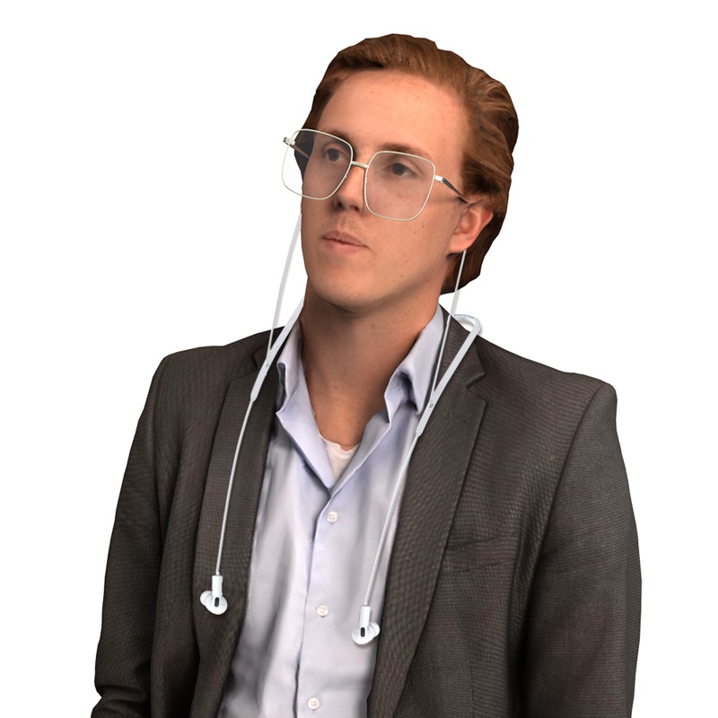 Vỏ Bảo Vệ Hộp Sạc Tai Nghe Không Dây Air Pods Pro 1 / 2 / 3 Bằng Chất Liệu Silica Gel Mềm Gắn Dây Đeo Cổ Chống Thấm Nước Chống