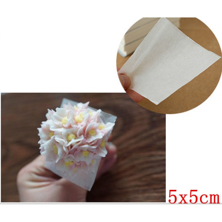 Giấy nến cắt sẵn 5x5cm tập 500 tờ
