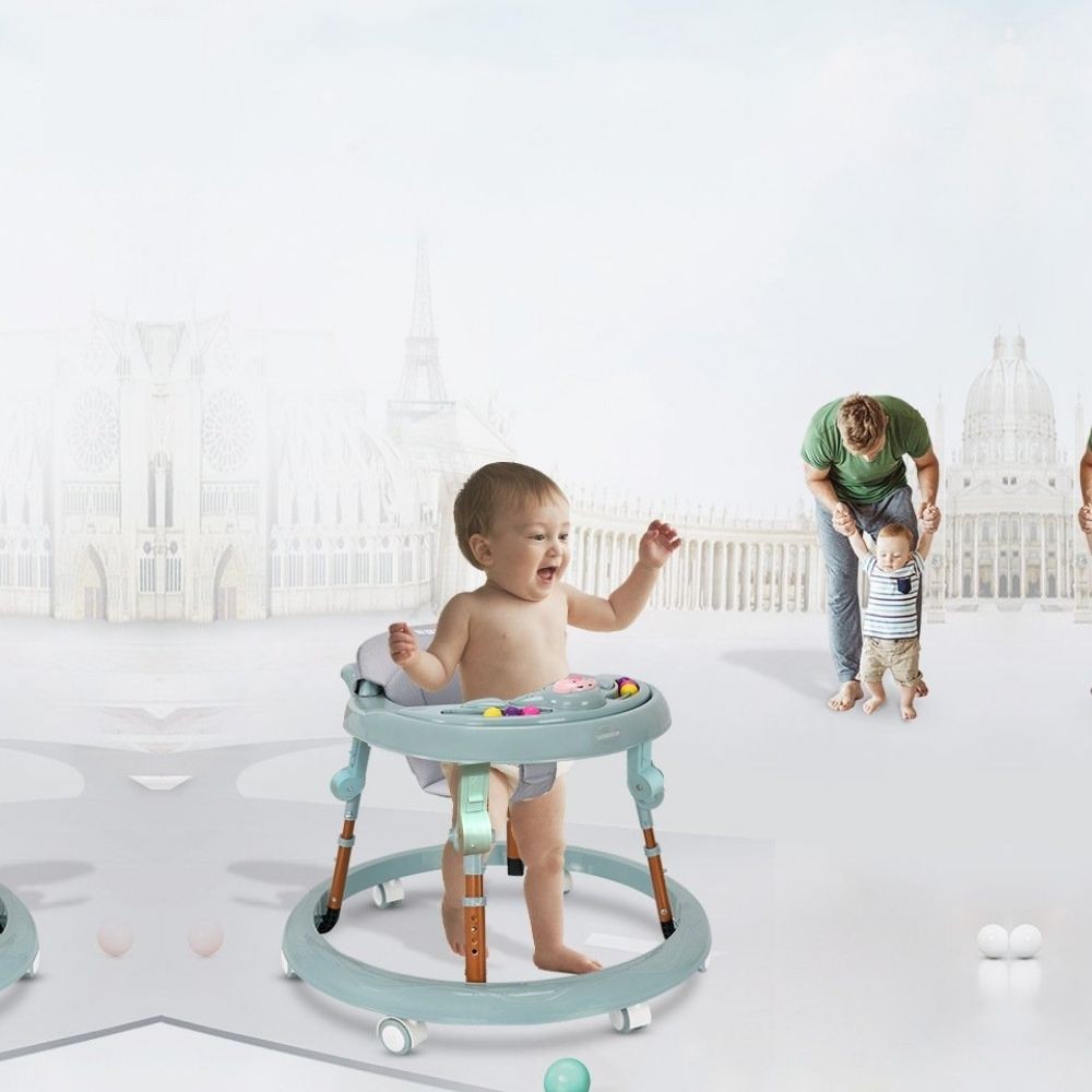 Xe ZOKO tròn tập đi, xe tập đi cho bé THAY ĐỔI ĐỘ CAO - HÀNG CHÍNH HÃNG ( bảo hành 12 tháng)