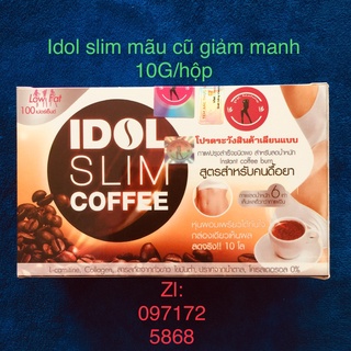 Cà Phê Giảm Cân Idol Slim [mẫu mới + mẫu cũ]
