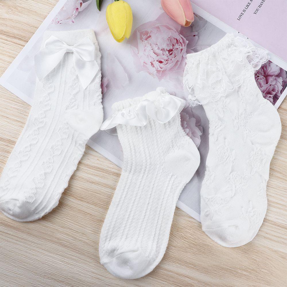 Vớ Ren Hoa Phong Cách Lolita Xinh Xắn Cho Nữ