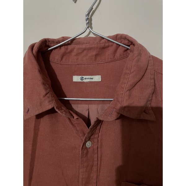 Áo sơ mi 2hand cam hồng