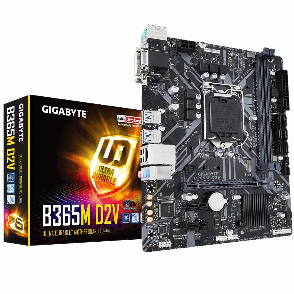 Main Gigabyte B365M D2V Chính Hãng Viễn Sơn Phân Phối