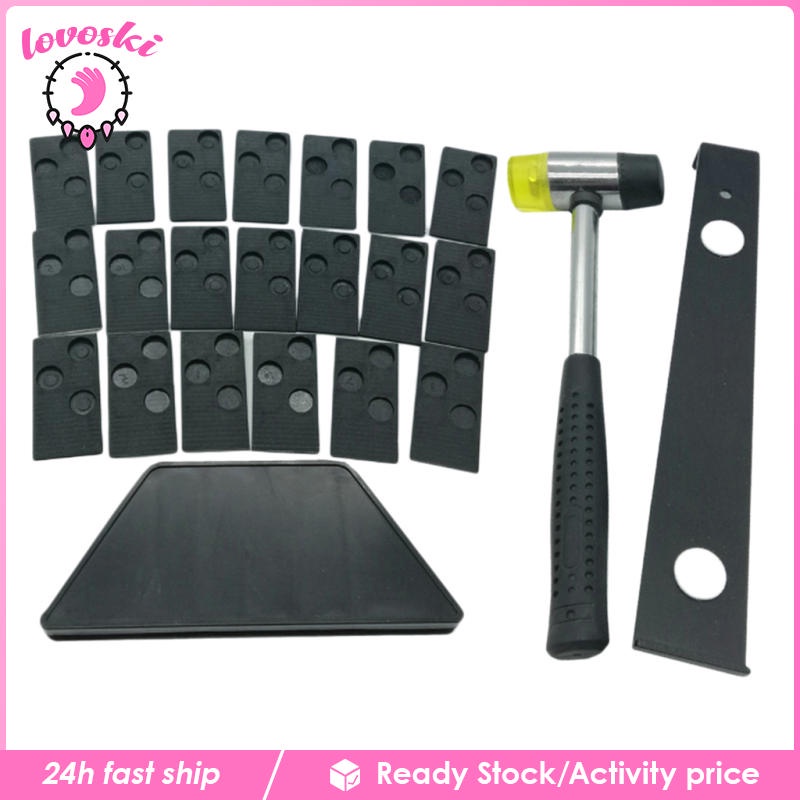 Bộ 20 Miếng Đệm Lót Sàn Gỗ Cứng DIY