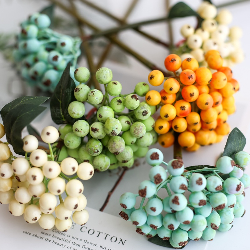 Hoa- quả bạch đàn mô phỏng 25cm