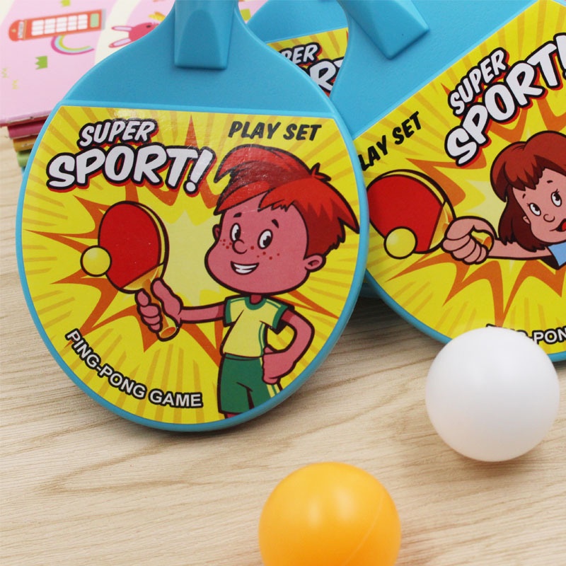 Đồ chơi cho bé - Vợt bóng bàn kèm bóng cho bé hoạt động ngoài trời cực bền
