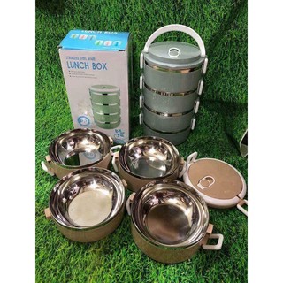 CẶP LỒNG 4 TẦNG ĐỰNG THỨC ĂN LÚA MẠCH