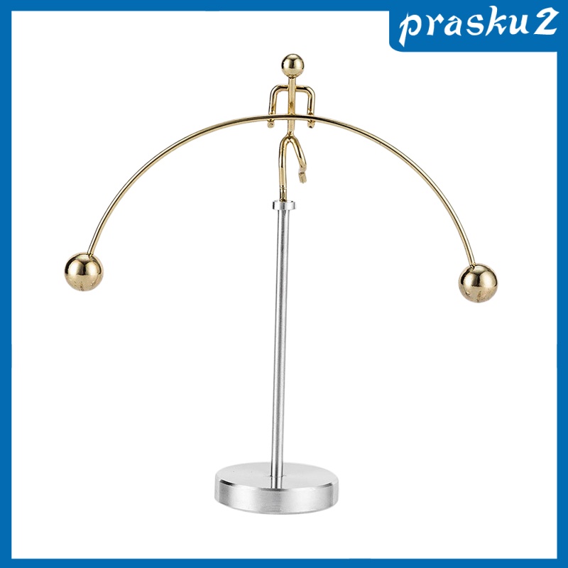 [PRASKU2] Metal Balance Physics Toy Pendulum Balance Balls Science Home Decor Gift