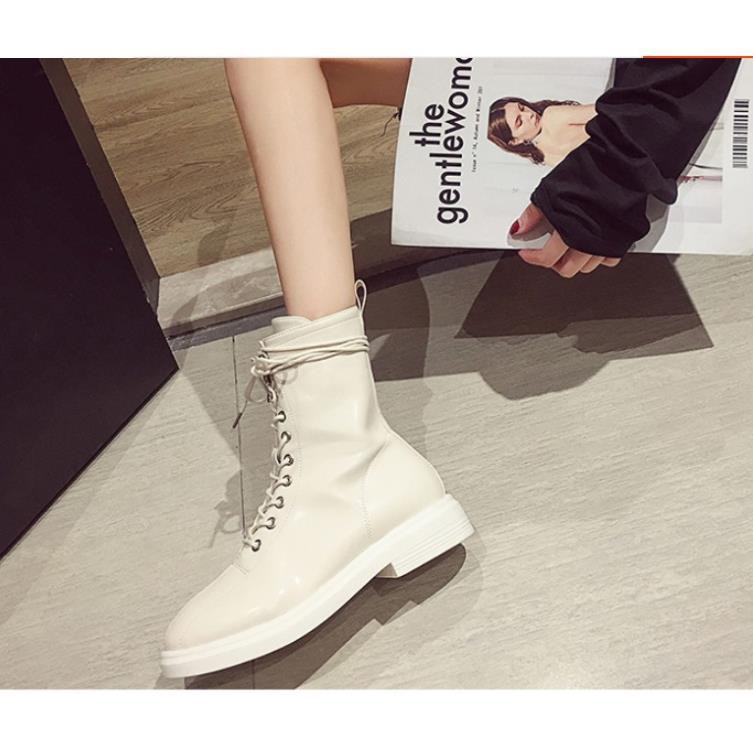 Boost Nữ Ulzzang Cao Cổ Tôn Dáng Phong Cách Hàn Quốc  Mẫu Hot Năm 2021 MPS72 - Mery Shoes