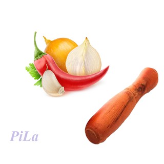 Chày Gỗ Đâm Tiêu Tỏi, Dụng Cụ Nhà Bếp