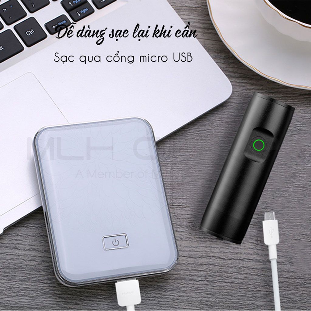 Pha Xe Đạp Siêu Sáng 400 Lumens Sạc Điện USB 3 Chế Độ Chống Nước Vỏ Hợp Kim Nhôm Bền Bỉ Dung Lượng Pin 2000 mAh MLH