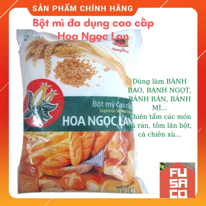 [Hàng chính hãng] Bột mì Hoa Ngọc Lan chuyên làm BÁNH BAO, BÁNH NGỌT...