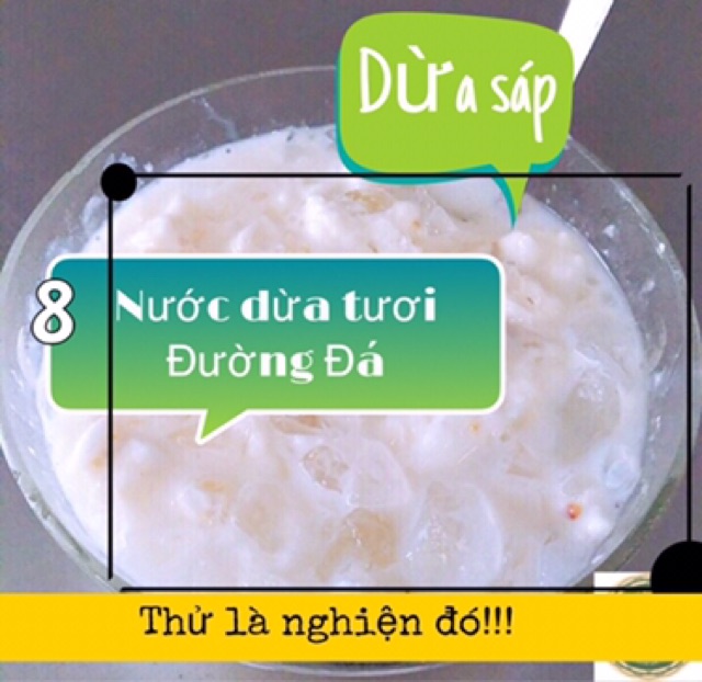 DỪA SÁP LOẠI NHẤT - BIG S FOOD - Buôn Sỉ liên hệ!