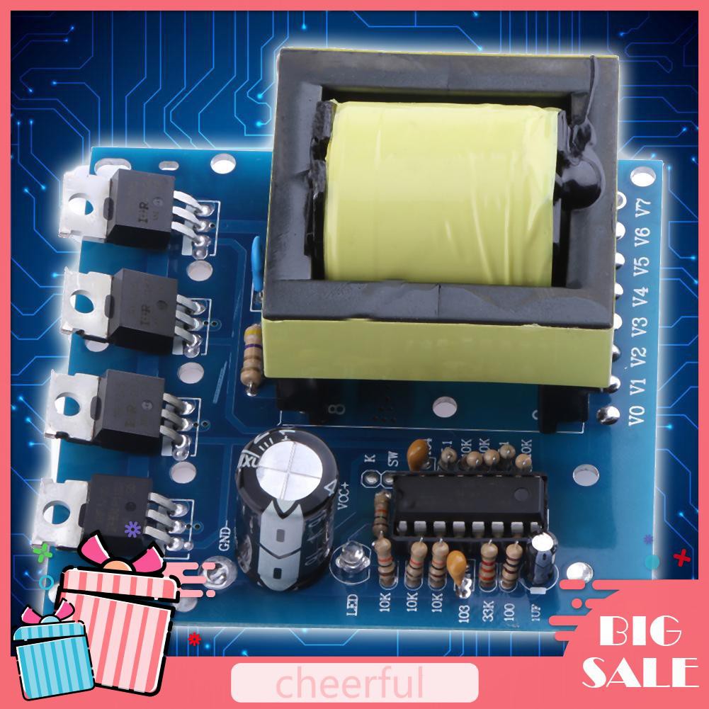 500W Inverter DC 12V-24V to AC 180V-220V-380V Booster Board Module