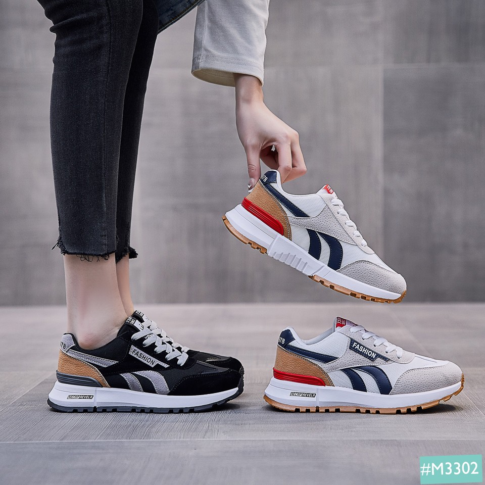 Giày Thể Thao Sneaker Nữ MINSU Classic M3302, Giày Bata Hàn Quốc Nữ Tối Giản Dễ Dàng Mix Đồ Đi Học Đi Chơi, Du Lịch