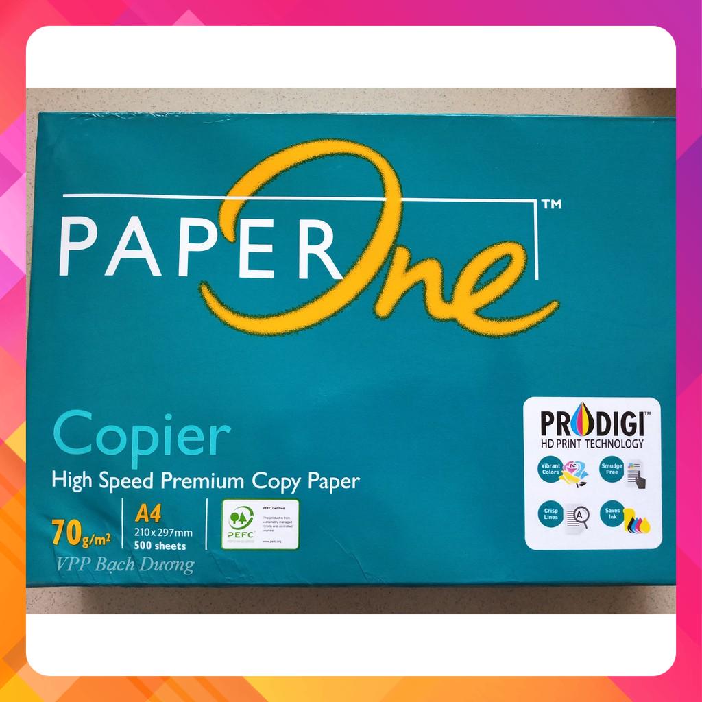 Giấy Paper One A4 70 - Giấy Paper One 70 gsm - Giấy A4 - Giấy in A4 - Giấy Photo A4 - Giấy Indonesia