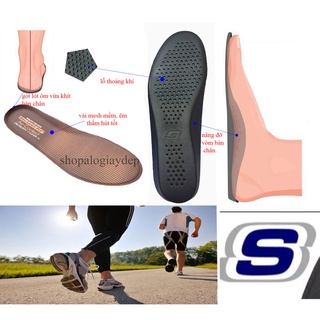 Lót Giày Skechers Xuất Xịn Siêu Êm Chân Thoáng Mát