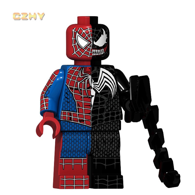 Mô Hình Lego Xếp Hình Nhân Vật Venom / Spiderman Cho Bé