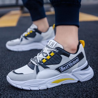 ⚡FLASH SALE⚡ Giày Sneaker Nam 2021 Giày Thể Thao Nam  Nâu Vàng- Phong Cách Hàn Quốc - Men'n Sport  A401