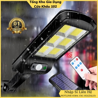 [120 Led] Đèn Led Năng Lượng Mặt Trời 150W