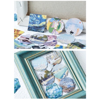 Flowertree Bộ 46 Sticker Dán Trang Trí Nhật Ký