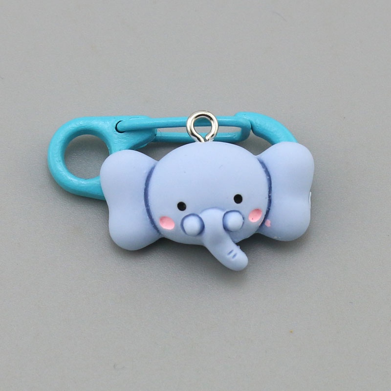 Phụ Kiện Làm Móc Khóa / Dây Chuyền / Bông Tai handmade diy Hình Động Vật / Thỏ / Bạch Tuộc Dễ Thương