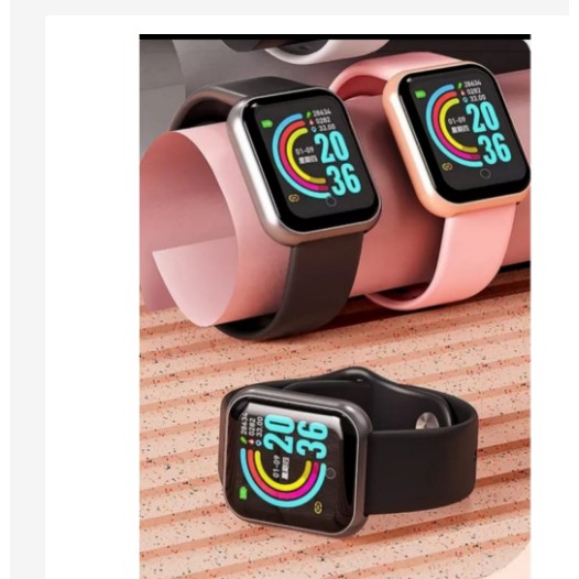 Smartwatch Y68/D20/GM20 à Prova d’Água/Bluetooth/USB/Monitor Cardíaco/Pulseira inteligente/Relógio Inteligente(x7 p8 p9 x8 w46 w26  hw12 t600 t900)