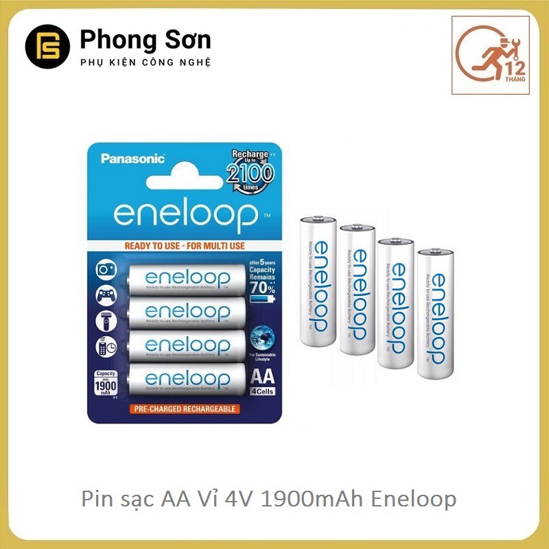 Pin AA Panasonic Eneloop 1900 mAh