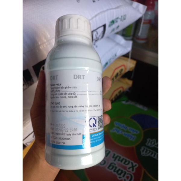 DIỆT RONG DRT, 500ML, DIỆT sứa và trứng nước