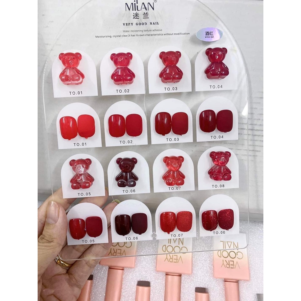 Set thạch 6,8,9,15,24 tặng kèm bảng màu