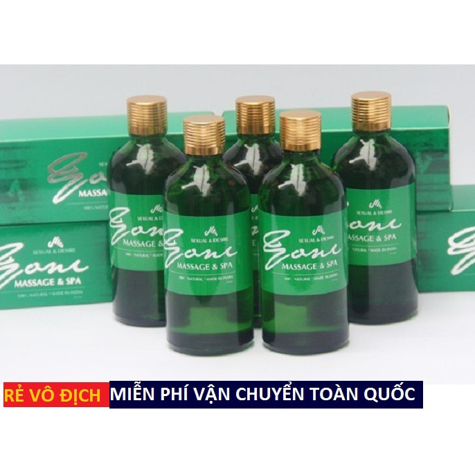 Dầu Massage Yoni toàn thân Nam nữ Kích Thích Hưng Phấn Cải Thiện Cảm Xúc Vợ Chồng 100% thiên Nhiên