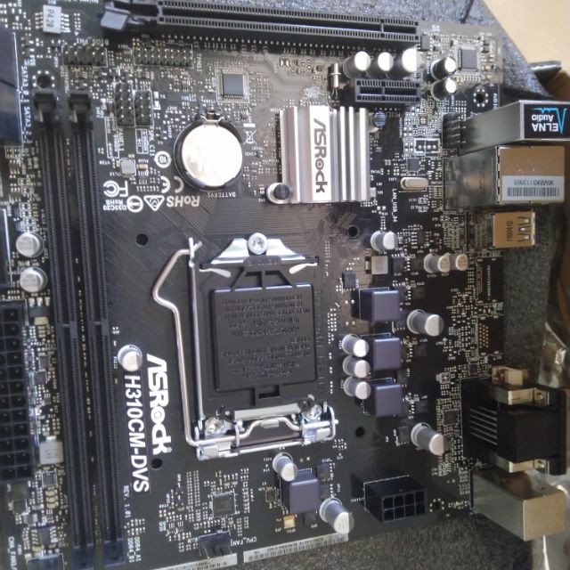 Mainboard ASROCK H310CM DVS (Intel H310, Socket 1151, m-ATX, 2 khe RAM DDR4) chỉ 600k/c